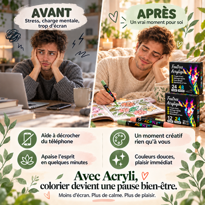 ACRYLI™ - Votre pause créative du quotidien